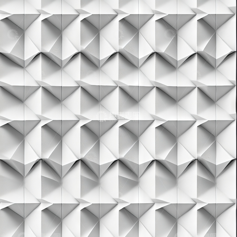 高清大图下载【趣麦麦图】白色几何图案无缝背景