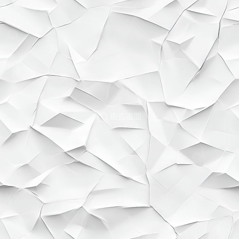 高清大图下载【趣麦麦图】白色多边形几何纹理背景