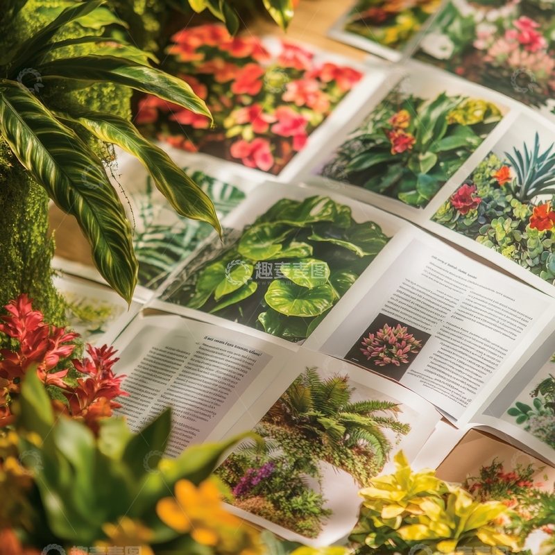 高清大图下载【趣麦麦图】植物图鉴与花卉展示