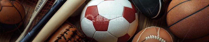 高清大图下载【趣麦麦图】多种体育器材的静态展示