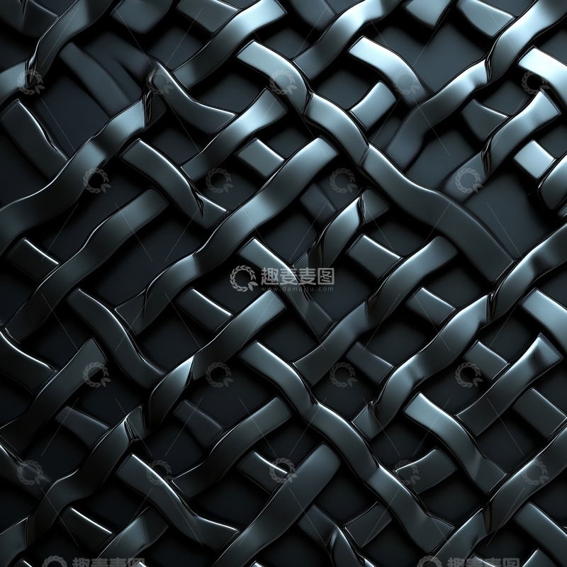 高清大图下载【趣麦麦图】黑色编织纹理背景