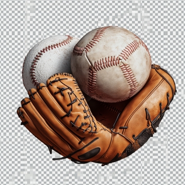 棒球与手套的组合