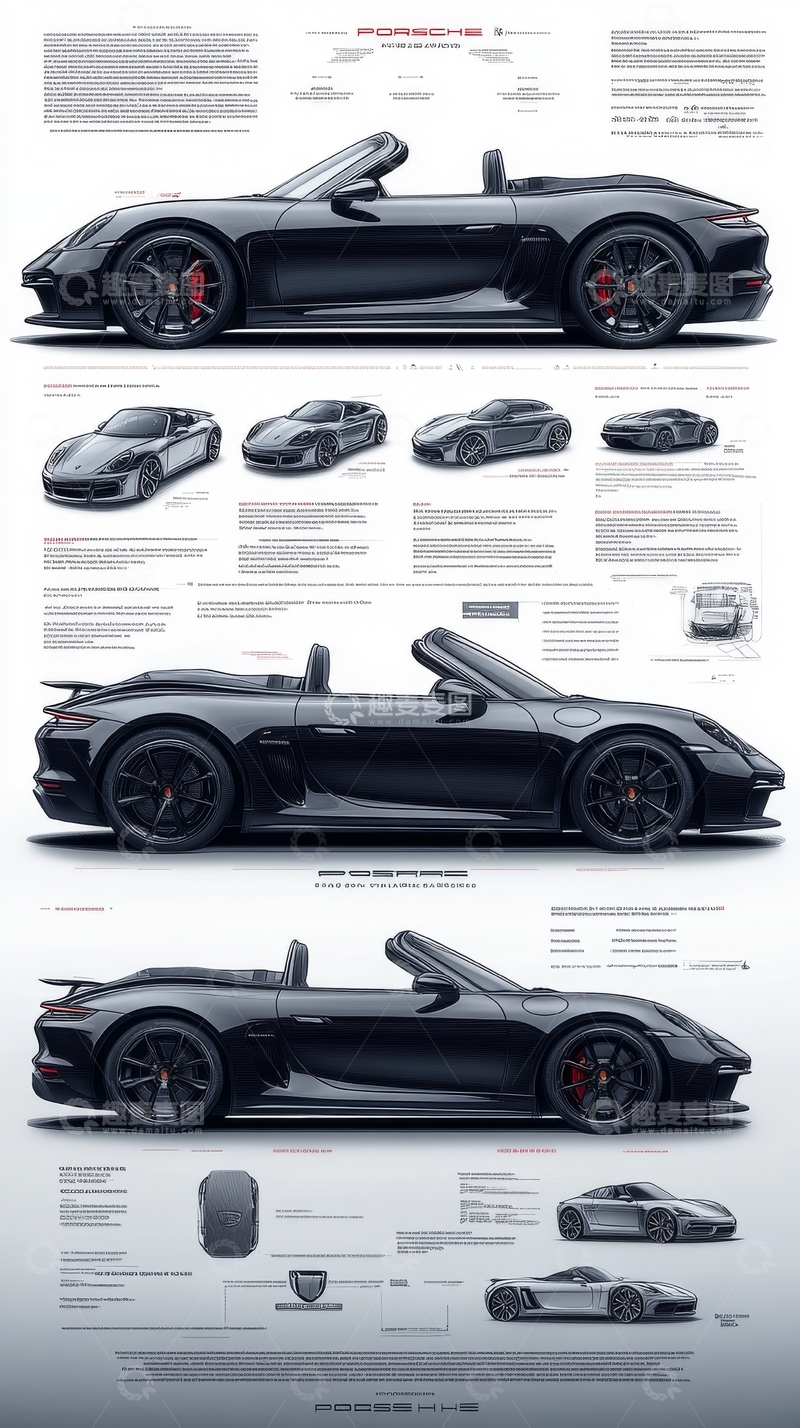 高清大图下载【趣麦麦图】高性能跑车设计解析