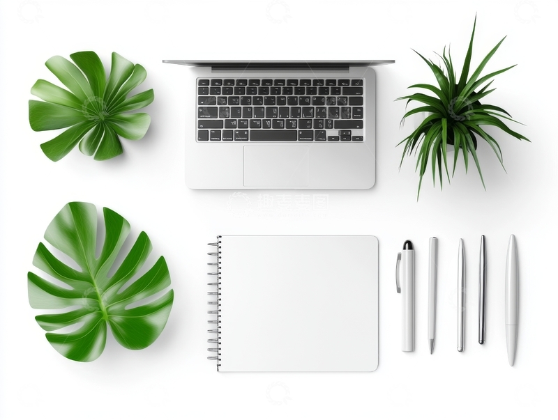 高清大图下载【趣麦麦图】简洁办公桌面布局