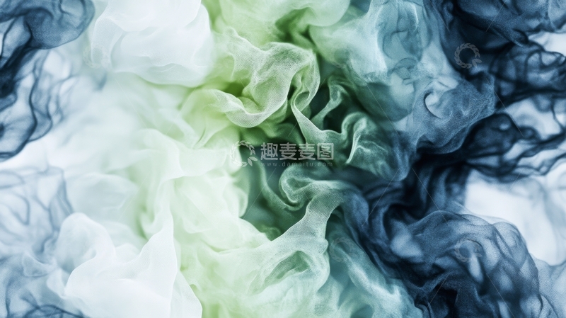 高清大图下载【趣麦麦图】色彩斑斓的烟雾交织