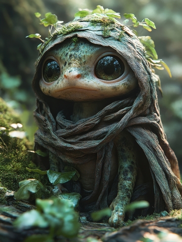 森林中的神秘生物