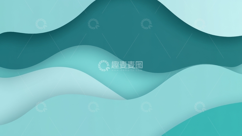 高清大图下载【趣麦麦图】抽象波浪图案背景