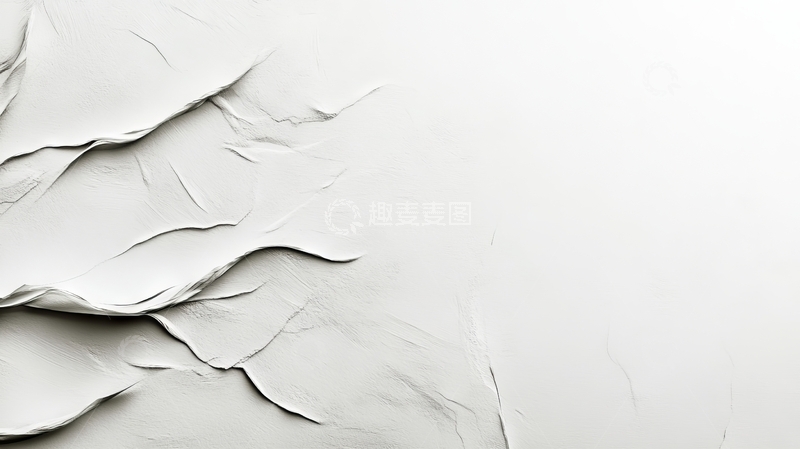 高清大图下载【趣麦麦图】白色褶皱纸张纹理背景