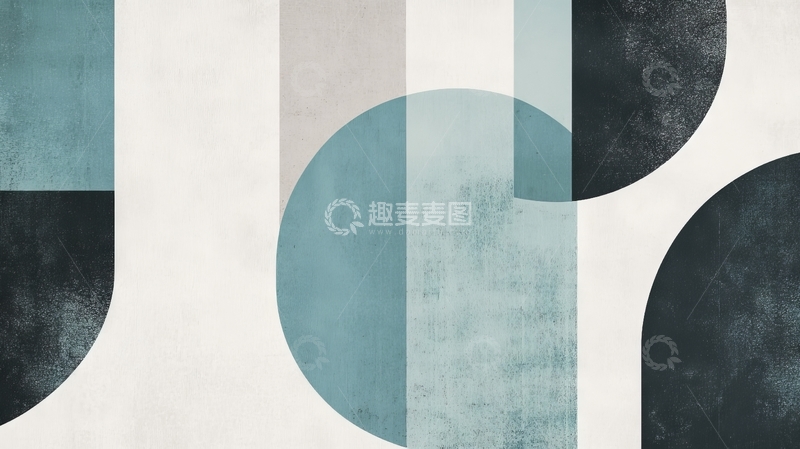 高清大图下载【趣麦麦图】抽象几何图案背景