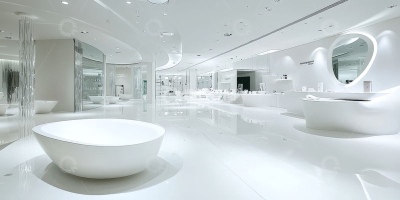 高清大图下载【趣麦麦图】现代简约浴室展示空间