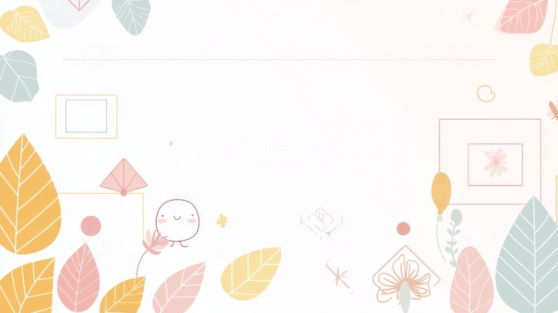 高清大图下载【趣麦麦图】秋日主题插画背景