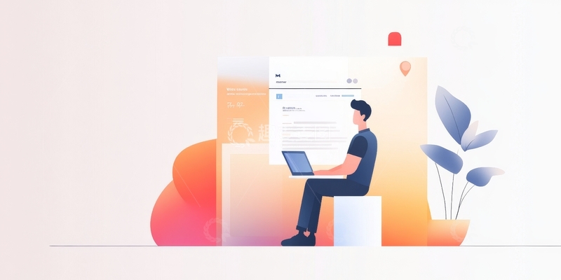 高清大图下载【趣麦麦图】办公人员专注电脑工作