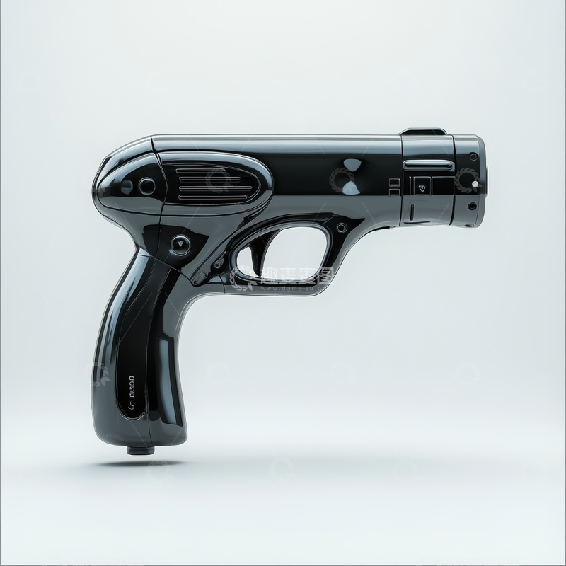 高清大图下载【趣麦麦图】黑色手持设备，类似枪形设计