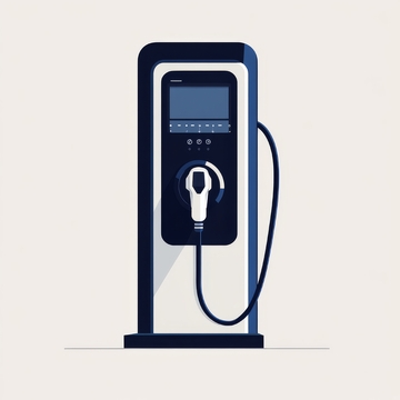 电动汽车充电站插图