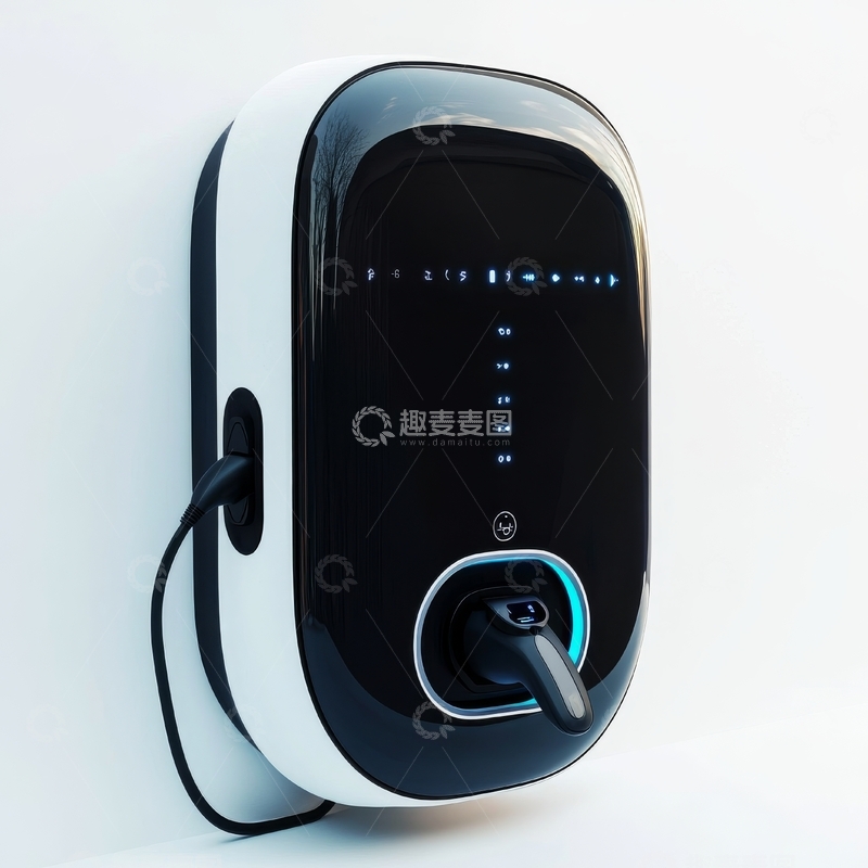 高清大图下载【趣麦麦图】现代电动汽车充电器