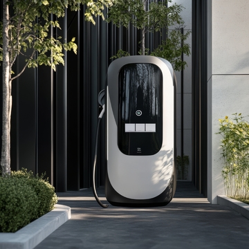 现代电动汽车充电站