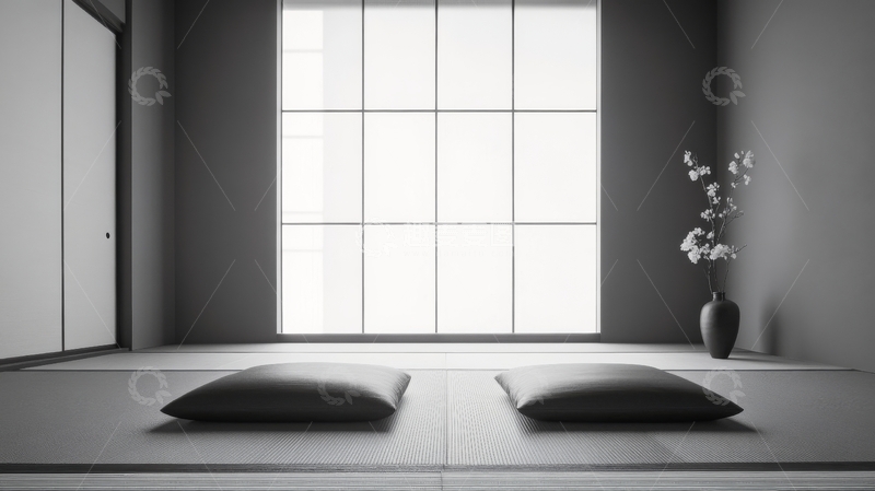 高清大图下载【趣麦麦图】简约日式室内设计