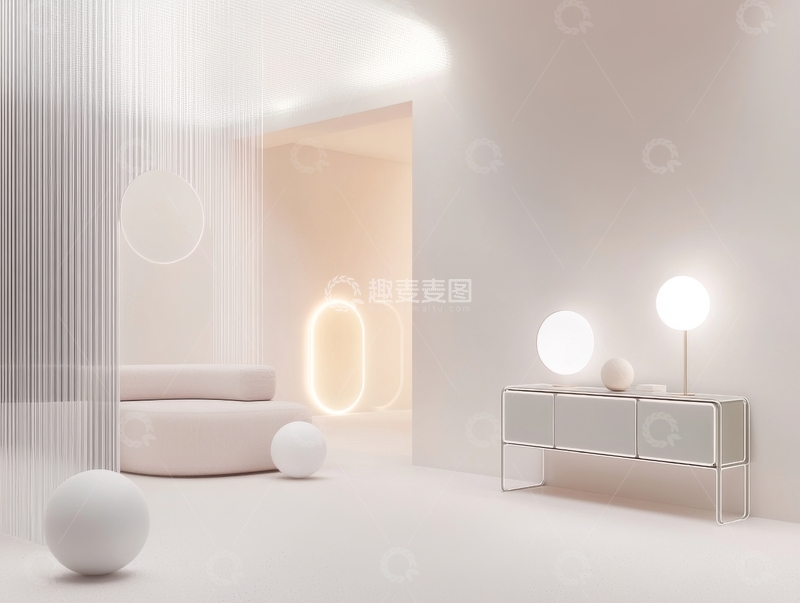 高清大图下载【趣麦麦图】简约现代室内设计展示