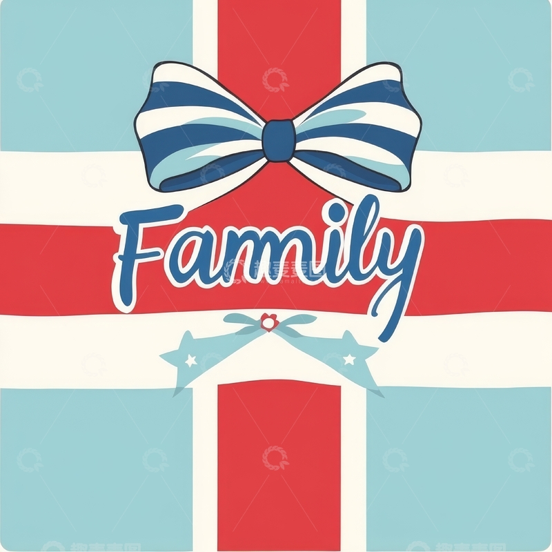 高清大图下载【趣麦麦图】家庭主题的装饰图案设计