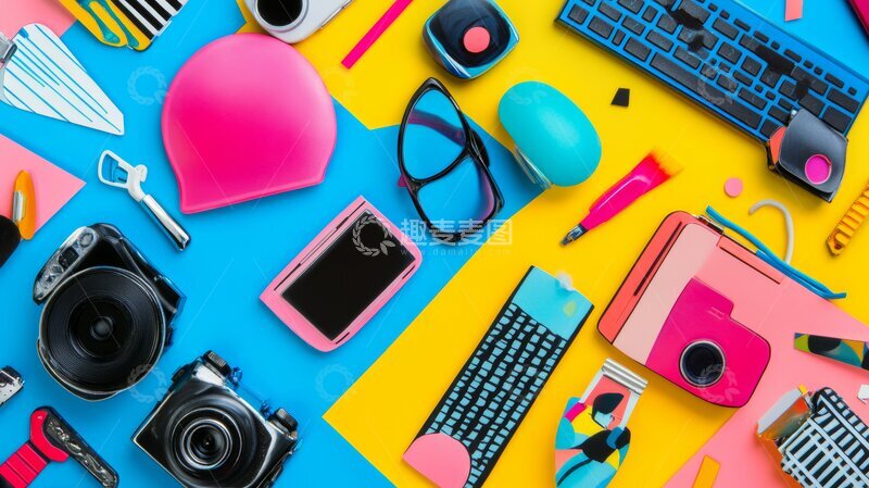 高清大图下载【趣麦麦图】多彩桌面的科技与创意工具