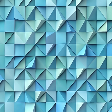 蓝色多边形几何图案背景