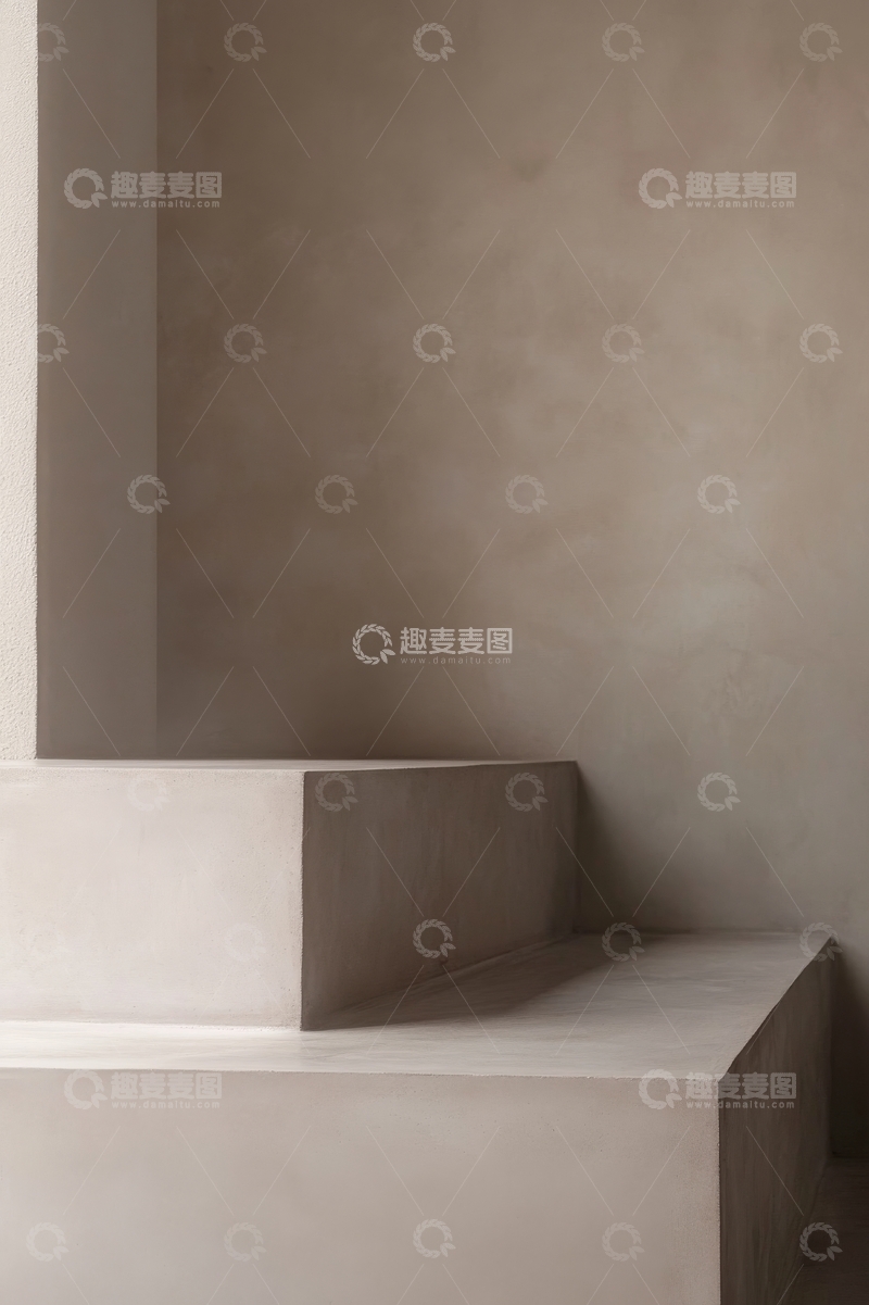 高清大图下载【趣麦麦图】简约室内台阶设计