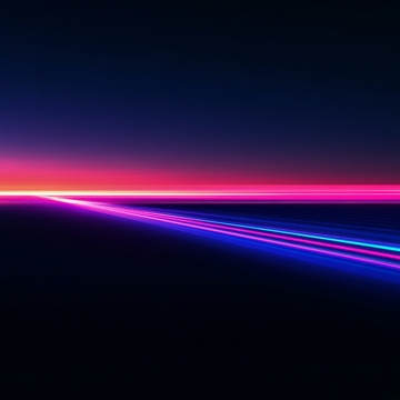 霓虹光带的抽象背景