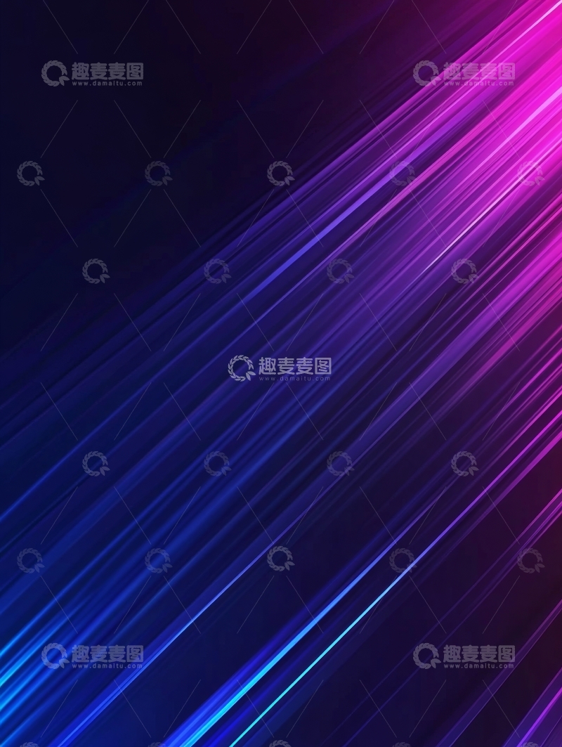 高清大图下载【趣麦麦图】蓝紫渐变光线背景