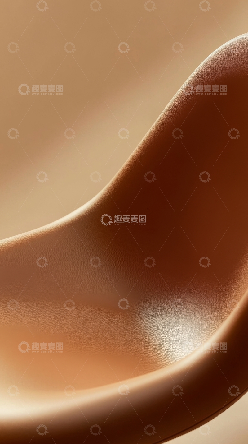 高清大图下载【趣麦麦图】柔和曲线的抽象艺术特写