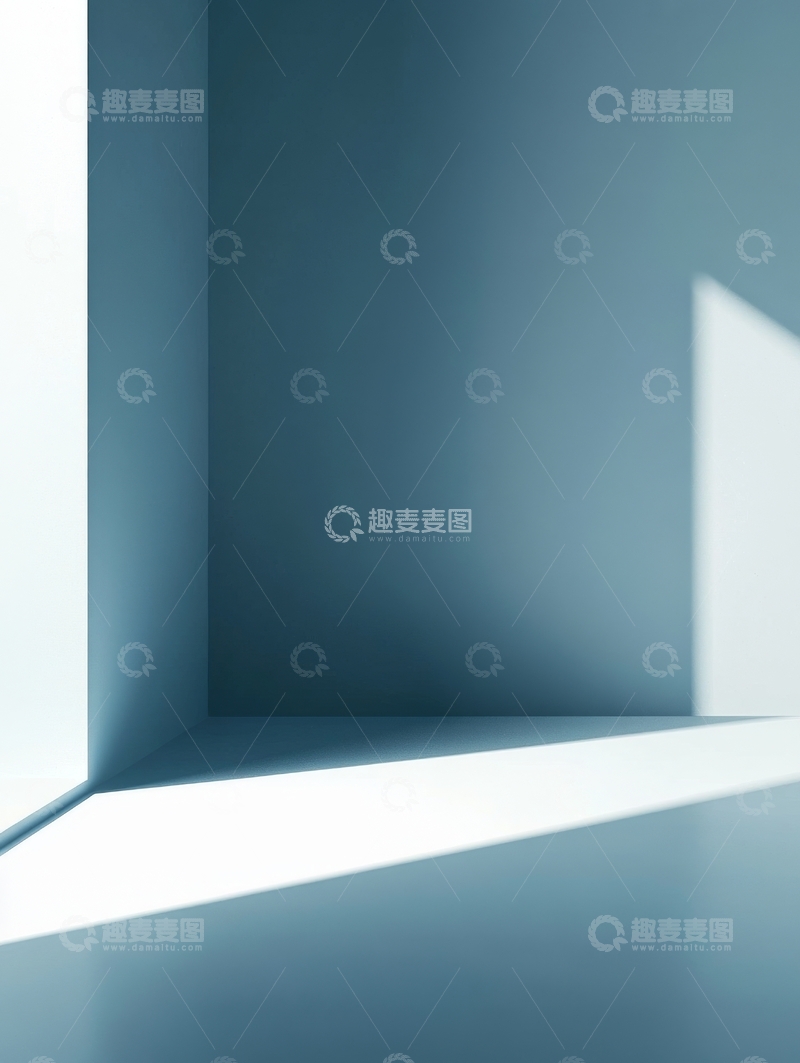 高清大图下载【趣麦麦图】光影交错的室内角落