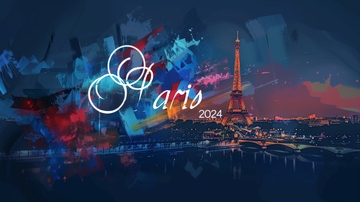 巴黎2024艺术夜景