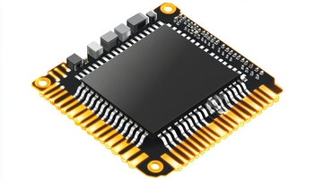 集成电路芯片特写