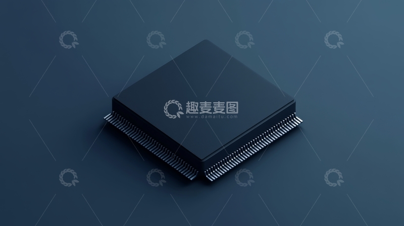 高清大图下载【趣麦麦图】黑色电子元件特写