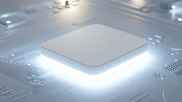 发光芯片置于电路板上