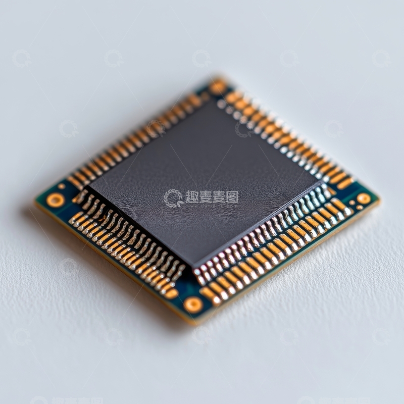 高清大图下载【趣麦麦图】微电子芯片特写