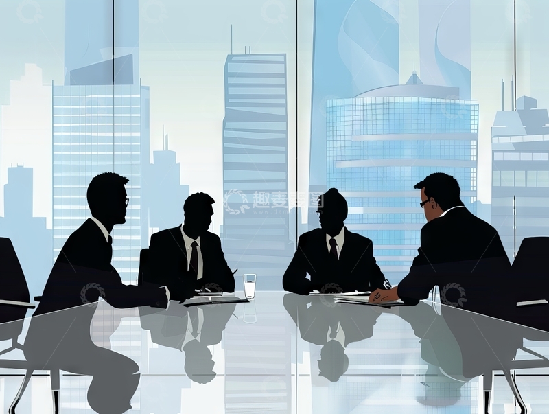 高清大图下载【趣麦麦图】商务会议场景