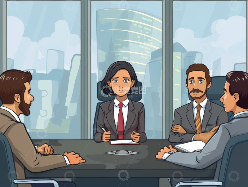 高清大图下载【趣麦麦图】商务会议场景