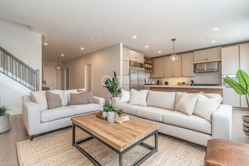 高清大图下载【趣麦麦图】现代简约客厅设计