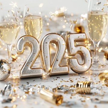 2025新年庆祝场景