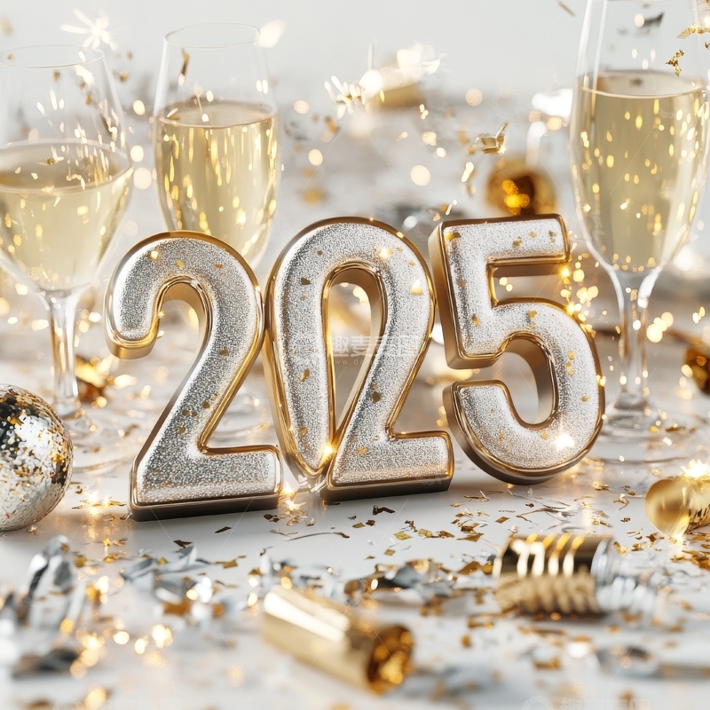 2025新年庆祝场景