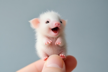 手指上的小猪仔