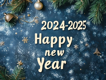 2024-2025新年祝福背景图