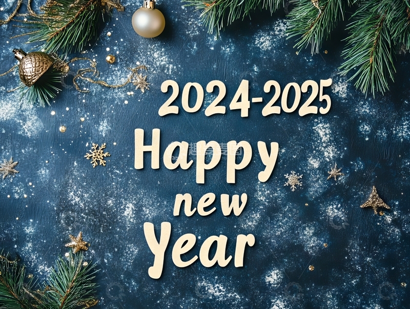 2024-2025新年祝福背景图