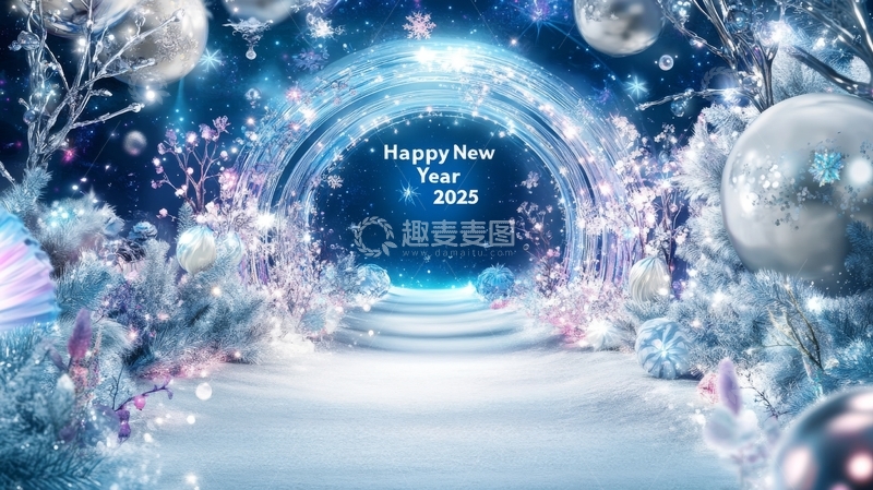 2025新年梦幻隧道