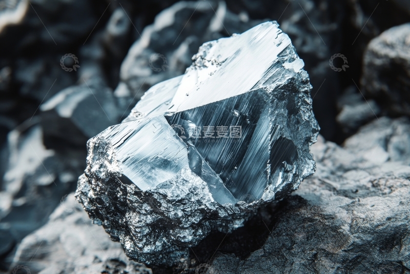 高清大图下载【趣麦麦图】晶莹剔透的矿物晶体特写