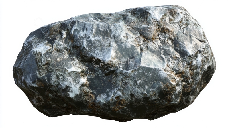 高清大图下载【趣麦麦图】灰色纹理岩石特写