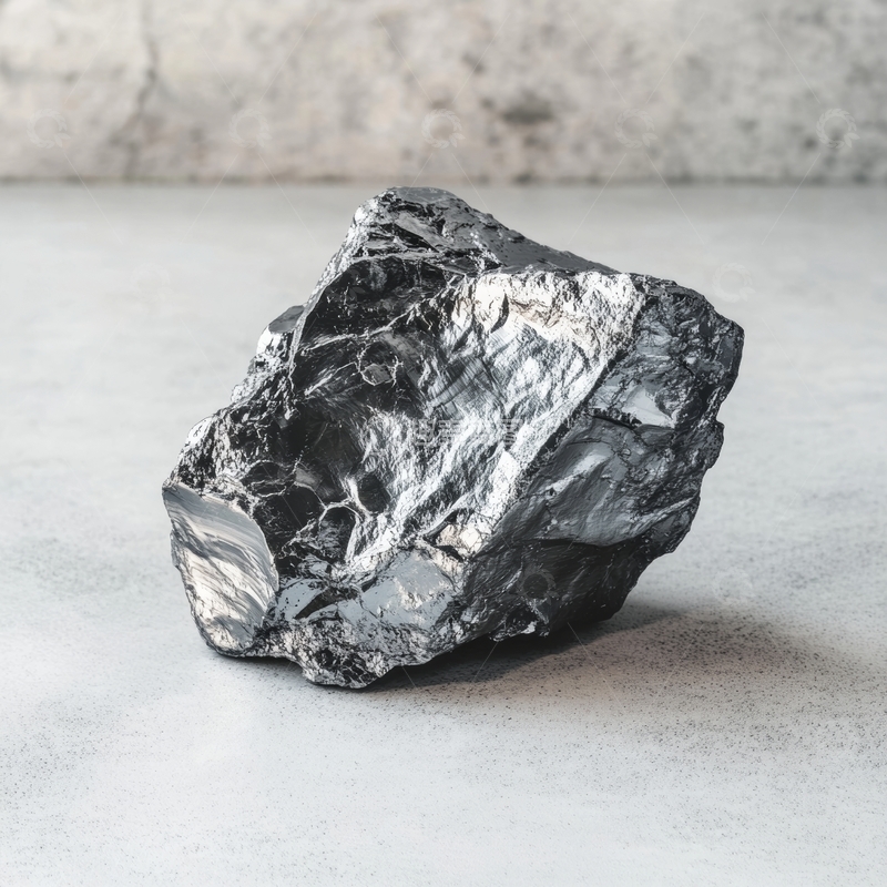 高清大图下载【趣麦麦图】黑色矿物岩石特写