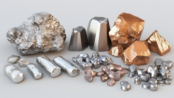 金属矿物与合金展示