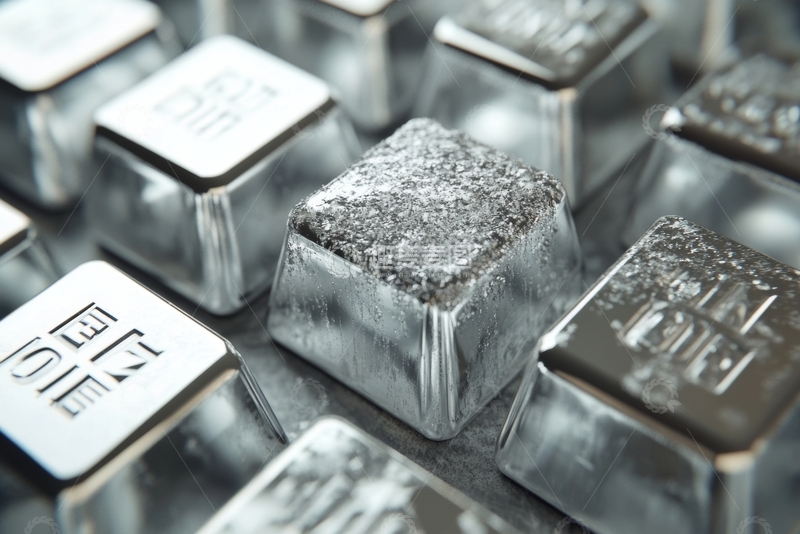 高清大图下载【趣麦麦图】金属立方体的特写