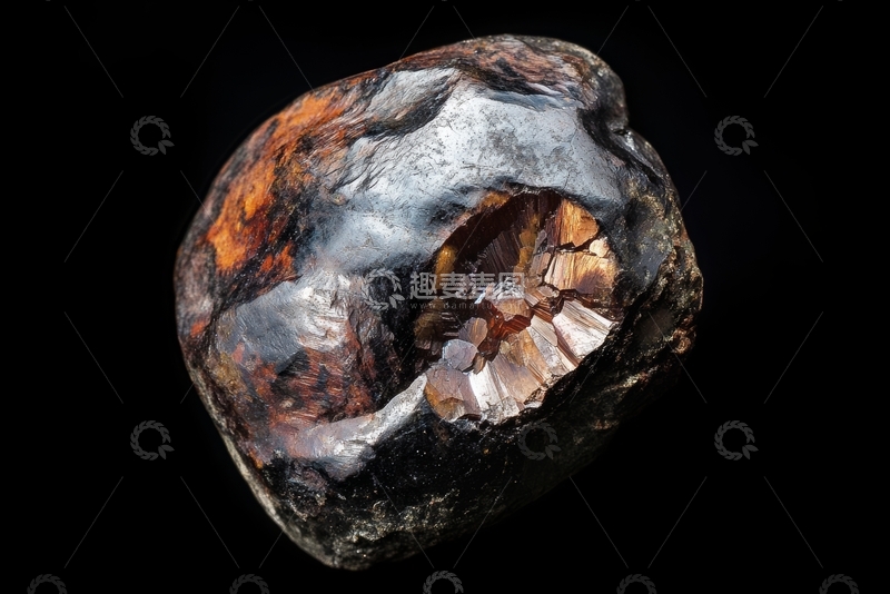 高清大图下载【趣麦麦图】晶洞岩石特写